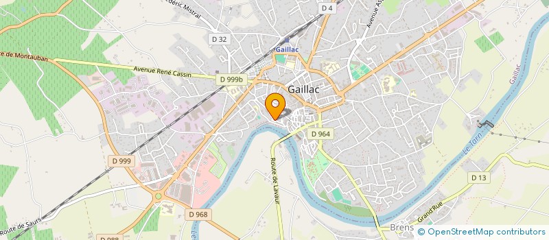 localisation de l'entreprise SCIC ACTHAR à GAILLAC