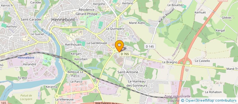 localisation de l'entreprise SCIC CHOUETTECOOP à KERVIGNAC