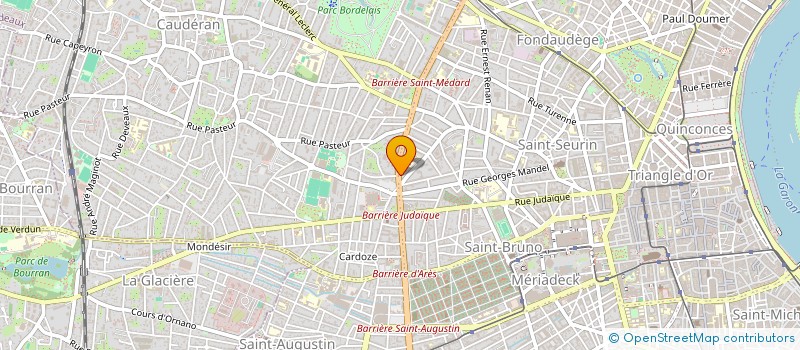 localisation de l'entreprise SCIC CLOS DE MUSSONVILLE à BORDEAUX