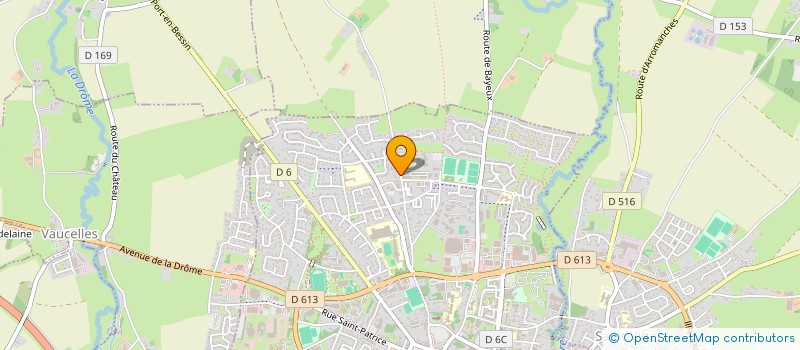 localisation de l'entreprise SCIC GRAINE D'EVEIL  BAYEUX