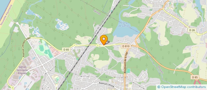 localisation de l'entreprise SCIC L'EOLE  TARNOS