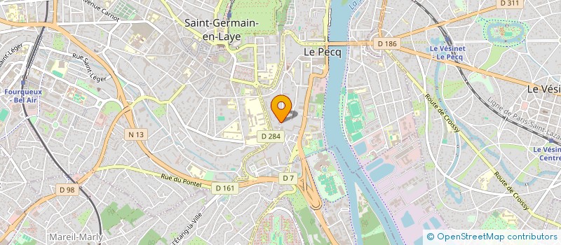 localisation de l'entreprise SCIC LACROIX  LE PECQ