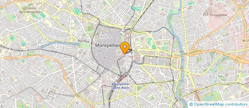 localisation de l'entreprise SCIC LANGUEDOC-BIENVENUE à MONTPELLIER