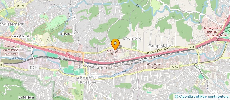 localisation de l'entreprise SCIC MGCB  AUBAGNE