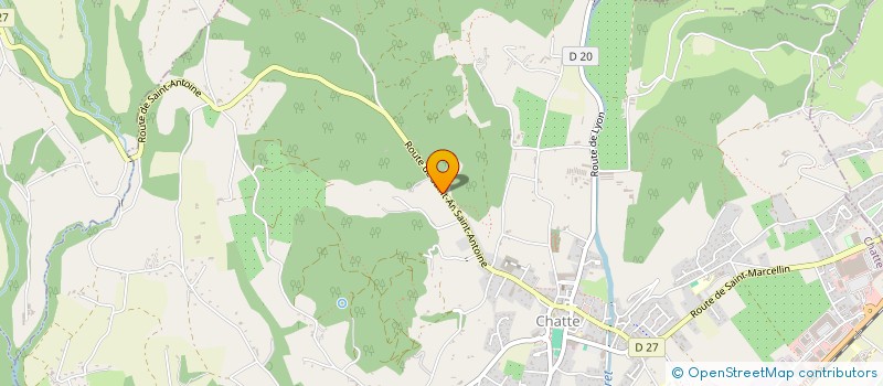 localisation de l'entreprise SCIC SAXICOLE  CHATTE