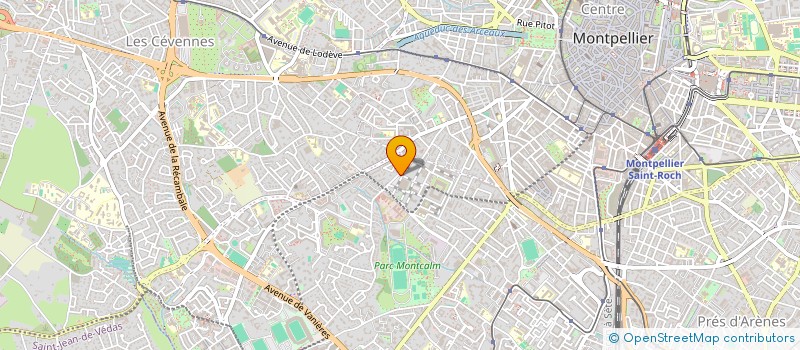 localisation de l'entreprise SCIC TROPISME à MONTPELLIER