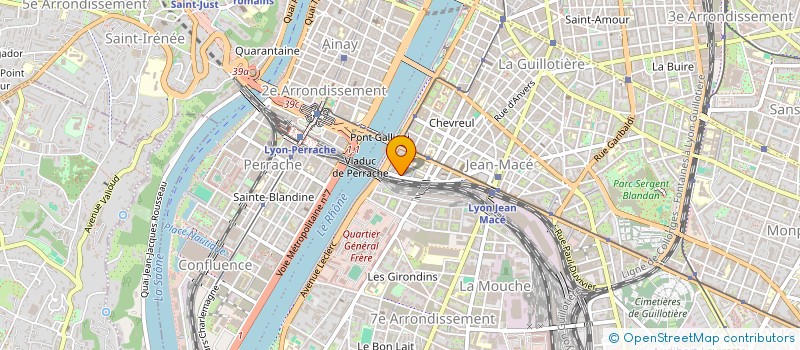 localisation de l'entreprise SCICABULLE  LYON