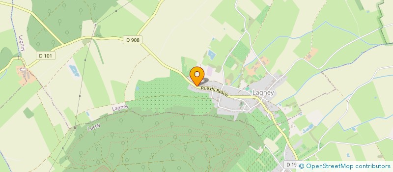 localisation de l'entreprise SCICIOULA  LAGNEY