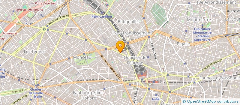 localisation de l'entreprise SCICV LES CEVENNES à PARIS