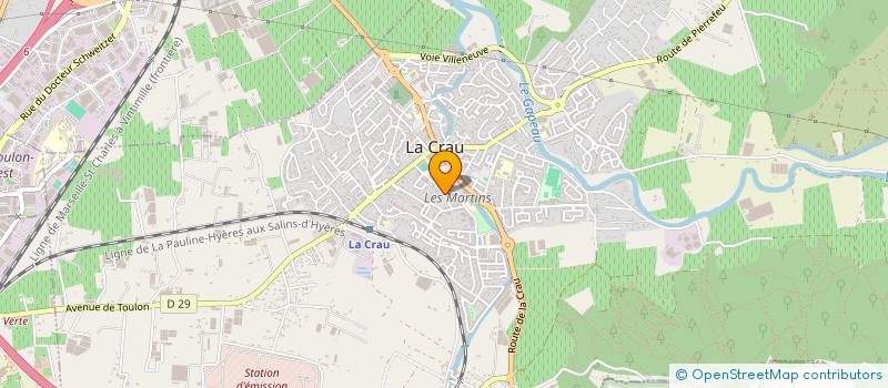 localisation de l'entreprise SCICV PANORAMA  HYERES