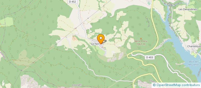 localisation de l'entreprise SCID à LA BATIE NEUVE