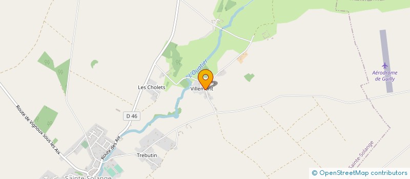 localisation de l'entreprise SCIDEC  SAINTE-SOLANGE