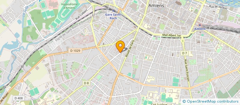 localisation de l'entreprise SCIDG à AMIENS