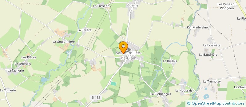 localisation de l'entreprise SCIDUPONTMELNEUF  BLAIN