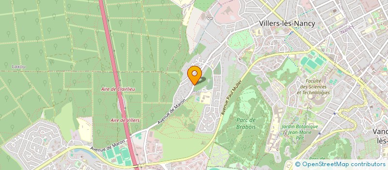 localisation de l'entreprise SCIE MAT BRICOLAGE à VILLERS-LES-NANCY