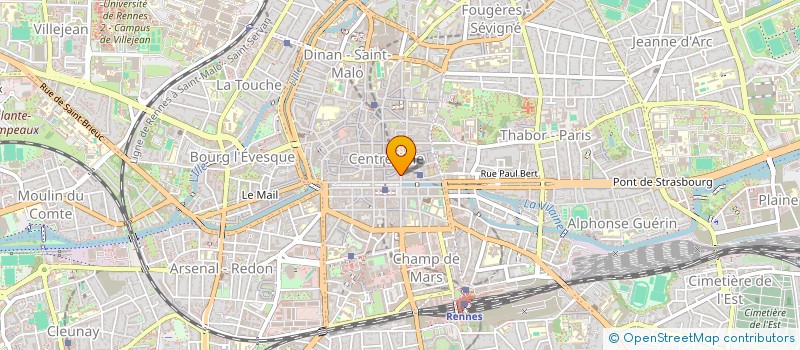 localisation de l'entreprise SCIEL 2  RENNES