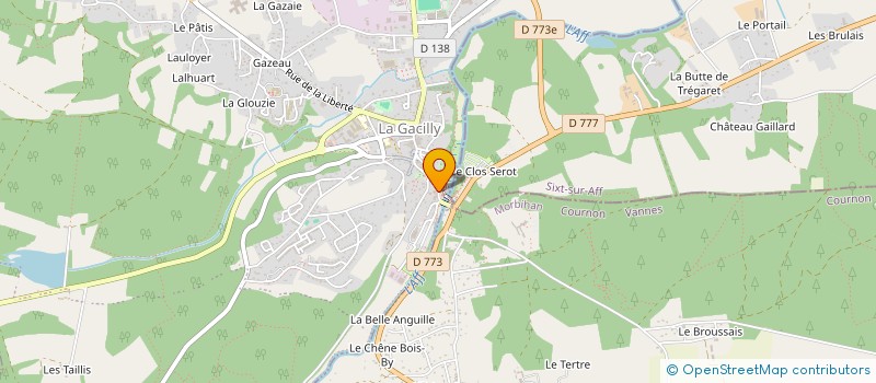 localisation de l'entreprise SCIENCE EN CULTURE à LA GACILLY