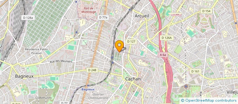 localisation de l'entreprise SCIENCE FRONTIERE IMMOBILIER à ARCUEIL