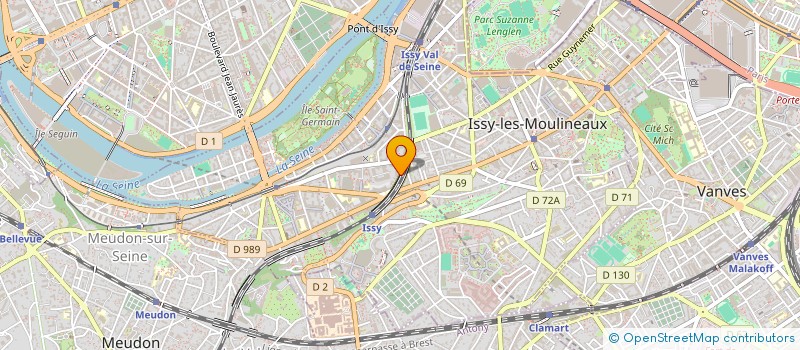 localisation de l'entreprise SCIENCE ME UP à ISSY-LES-MOULINEAUX