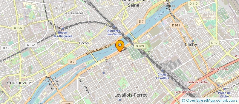 localisation de l'entreprise SCIENCEMD à LEVALLOIS-PERRET