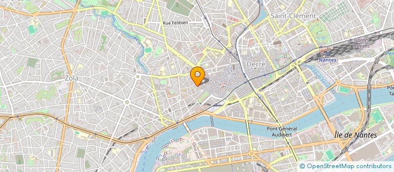 localisation de l'entreprise SCIENCES COM SERVICES à NANTES