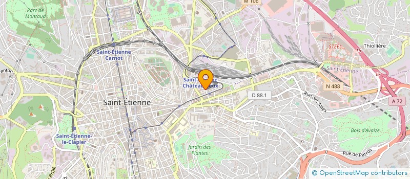 localisation de l'entreprise SCIENCES & COMPUTERS CONSULTANTS à SAINT-ETIENNE