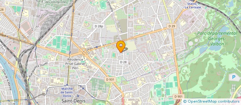 localisation de l'entreprise SCIENCES CULTURES TECHNOL AVANCEES MULTI à SAINT-DENIS
