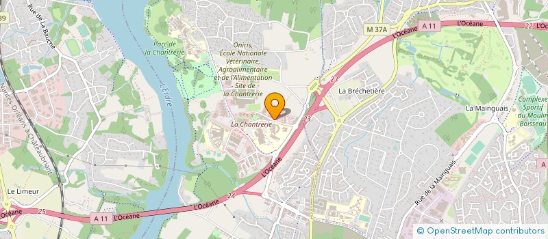 localisation de l'entreprise SCIENCES DU DESIGN à NANTES