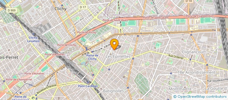 localisation de l'entreprise SCIENCES ET NATURE  PARIS