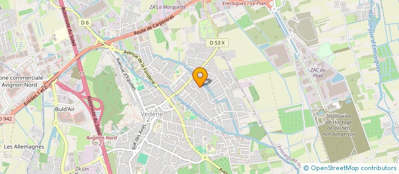 localisation de l'entreprise SCIENCES ET TECHNO THEQUE  VEDENE