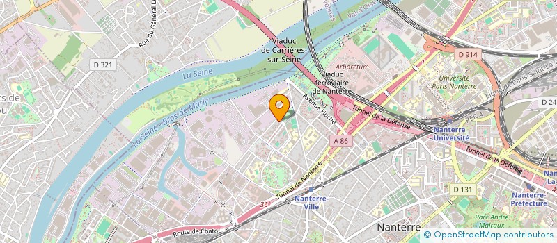 localisation de l'entreprise SCIENCES INFIRMIERES DOCUMENTATION à NANTERRE