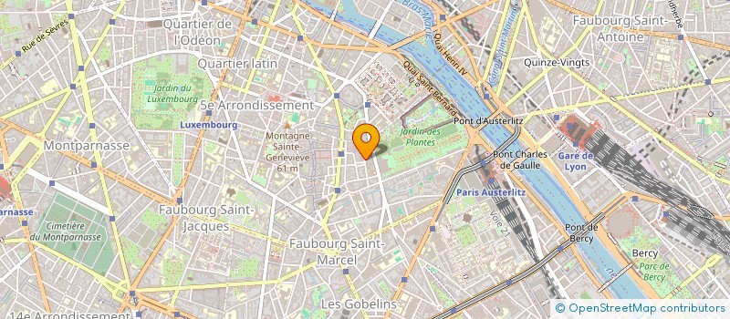 localisation de l'entreprise SCIENCES PLATO  PARIS