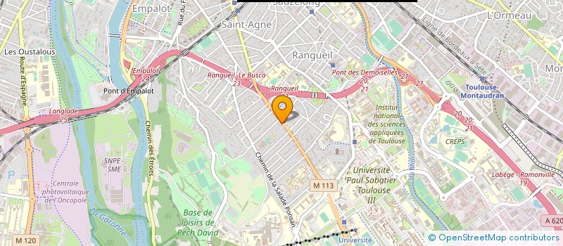 localisation de l'entreprise SCIENCES PLUS à TOULOUSE