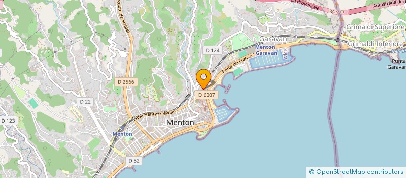 localisation de l'entreprise SCIENCES PO REFUGEE HELP MENTON à MENTON
