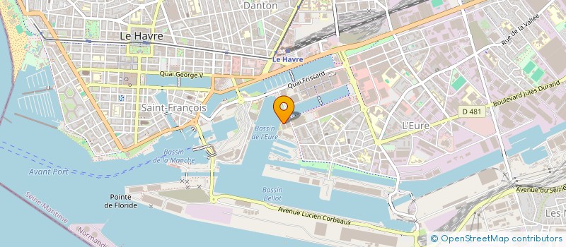 localisation de l'entreprise SCIENCES POLEMIQUES LE HAVRE  LE HAVRE