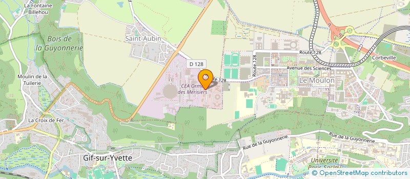 localisation de l'entreprise SCIENCES RESSOURCES 91 à SAINT-AUBIN