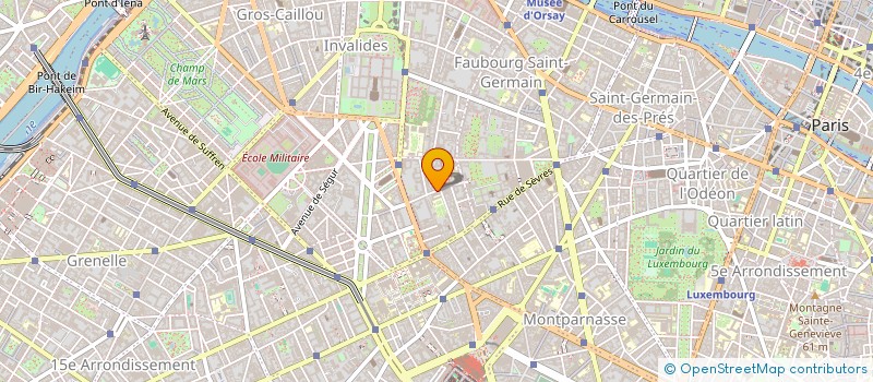 localisation de l'entreprise SCIENCES.SANTE.SOCIETE.  PARIS