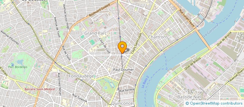 localisation de l'entreprise SCIENS  BORDEAUX