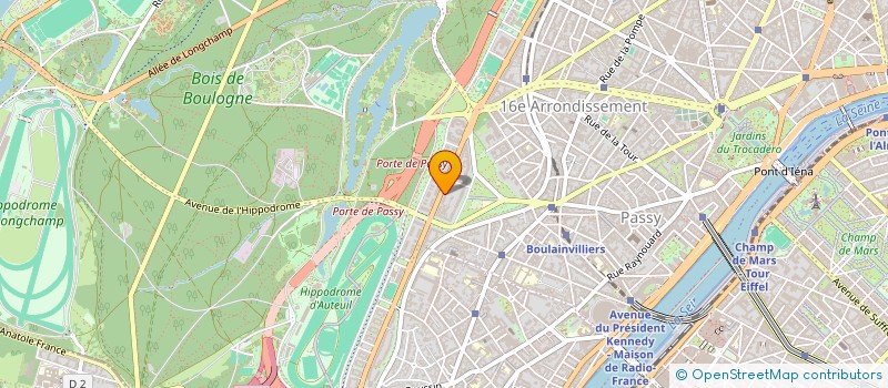 localisation de l'entreprise SCIENSYS  PARIS