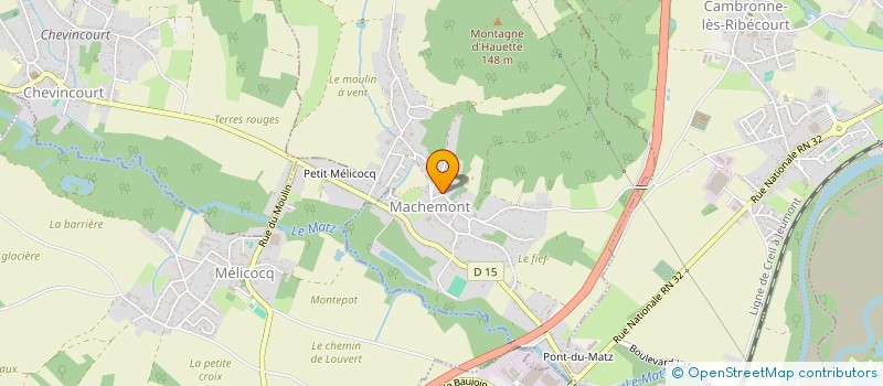 localisation de l'entreprise SCIENTIA CONSILII  MACHEMONT