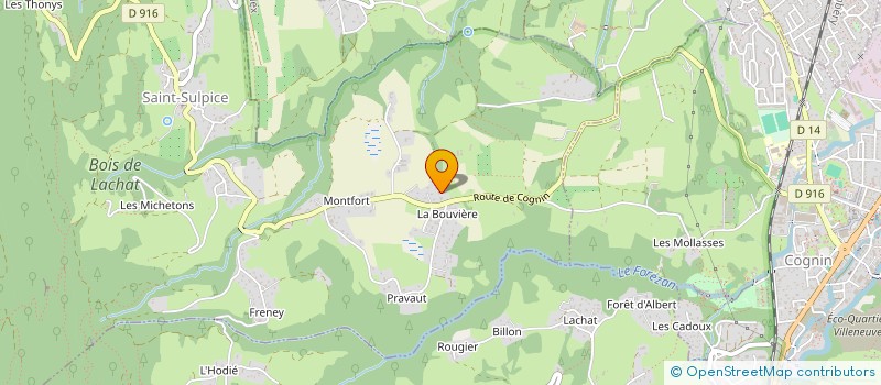 localisation de l'entreprise SCIENTIFIC GROUP THERMODATA EUROPE  SAINT-SULPICE