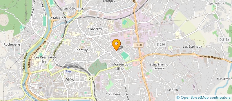 localisation de l'entreprise SCIENTIFIC & INDUSTRIAL EQUIPMENT EUROPE à ALES