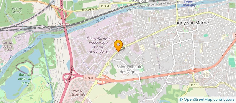 localisation de l'entreprise SCIENTIFICATION ET CRAINTE POUR LE ROYAUME  LAGNY-SUR-MARNE