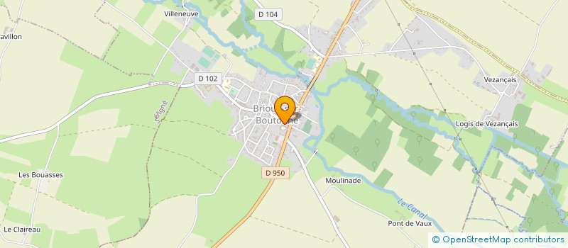 localisation de l'entreprise SCIERIE ARCHIMBAUD à SECONDIGNE-SUR-BELLE
