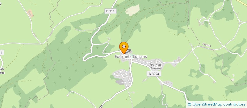localisation de l'entreprise SCIERIE BERTIN JURASCIAGES à ORCHAMPS-VENNES
