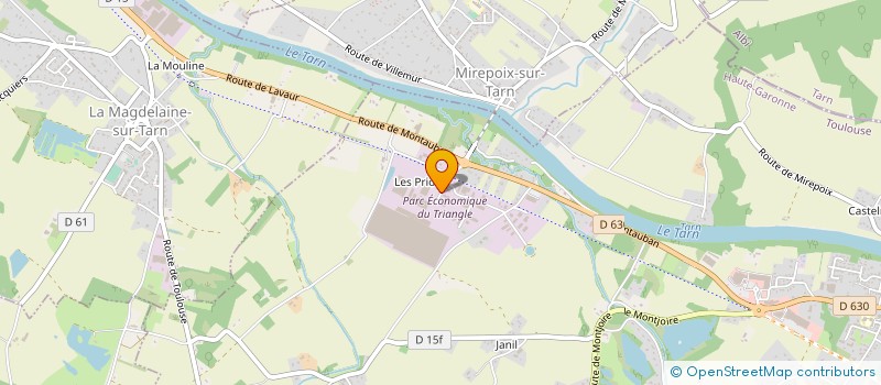 localisation de l'entreprise SCIERIE BESSIERENNE à BESSIERES