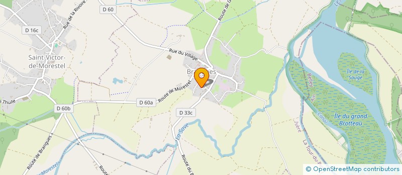 localisation de l'entreprise SCIERIE BOURGEY SARL à BRANGUES