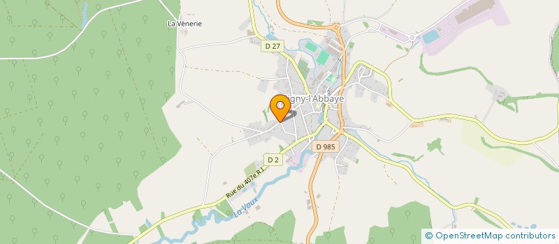 localisation de l'entreprise SCIERIE COLLET à SIGNY-L'ABBAYE