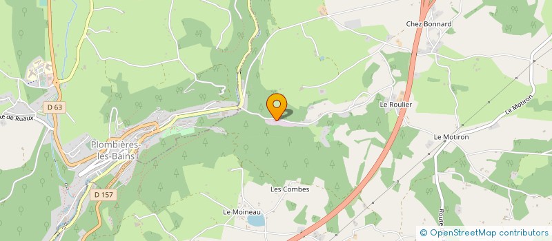 localisation de l'entreprise SCIERIE DE PLOMBIERES à LE VAL-D'AJOL