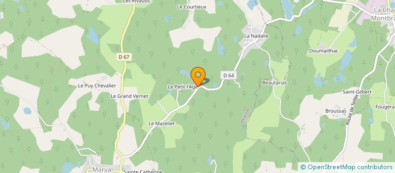 localisation de l'entreprise SCIERIE DE RELAIS à MAISONNAIS-SUR-TARDOIRE